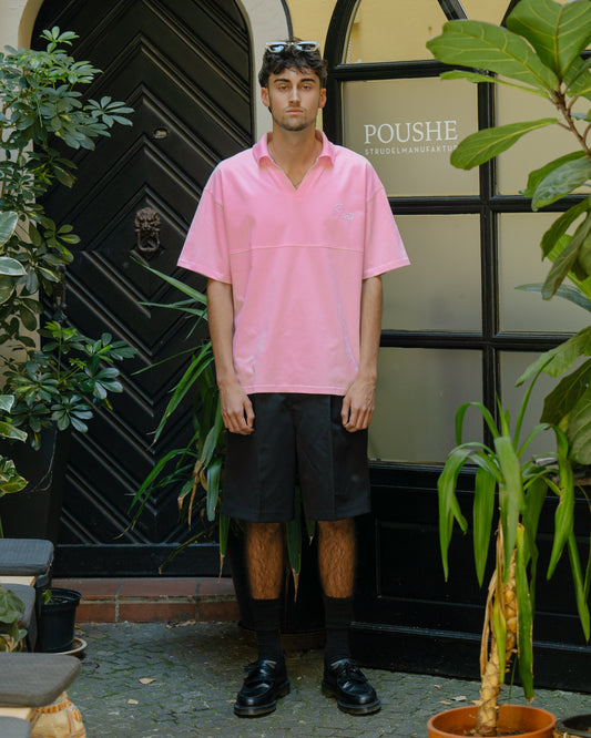 Poloshirt "Monaco Nights" in Pink